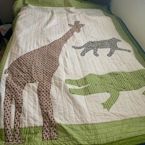 Twin quilt from Pottery Barn Kids